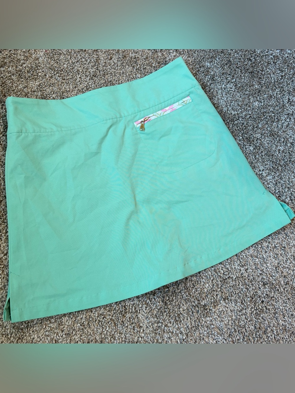 Fairway Fox Mint Green Golf Tennis Active Skort